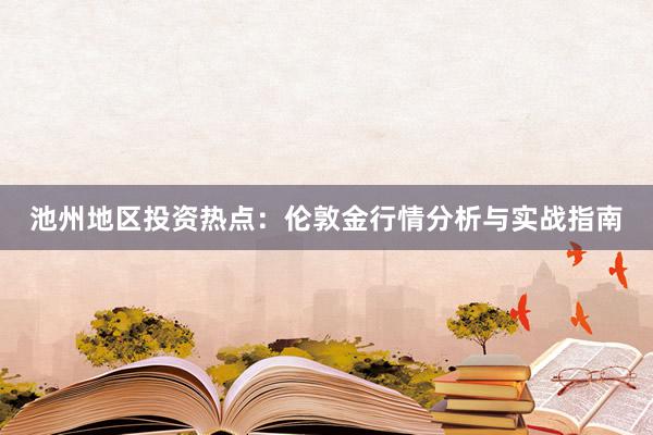 池州地区投资热点：伦敦金行情分析与实战指南